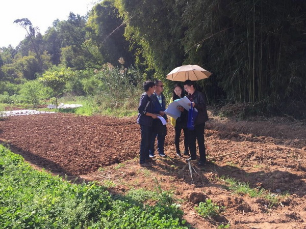 2016年国家农业综合开发土地治理安宁市八街街道办事处、金方街道办事处高标准农田建设项目工程开工