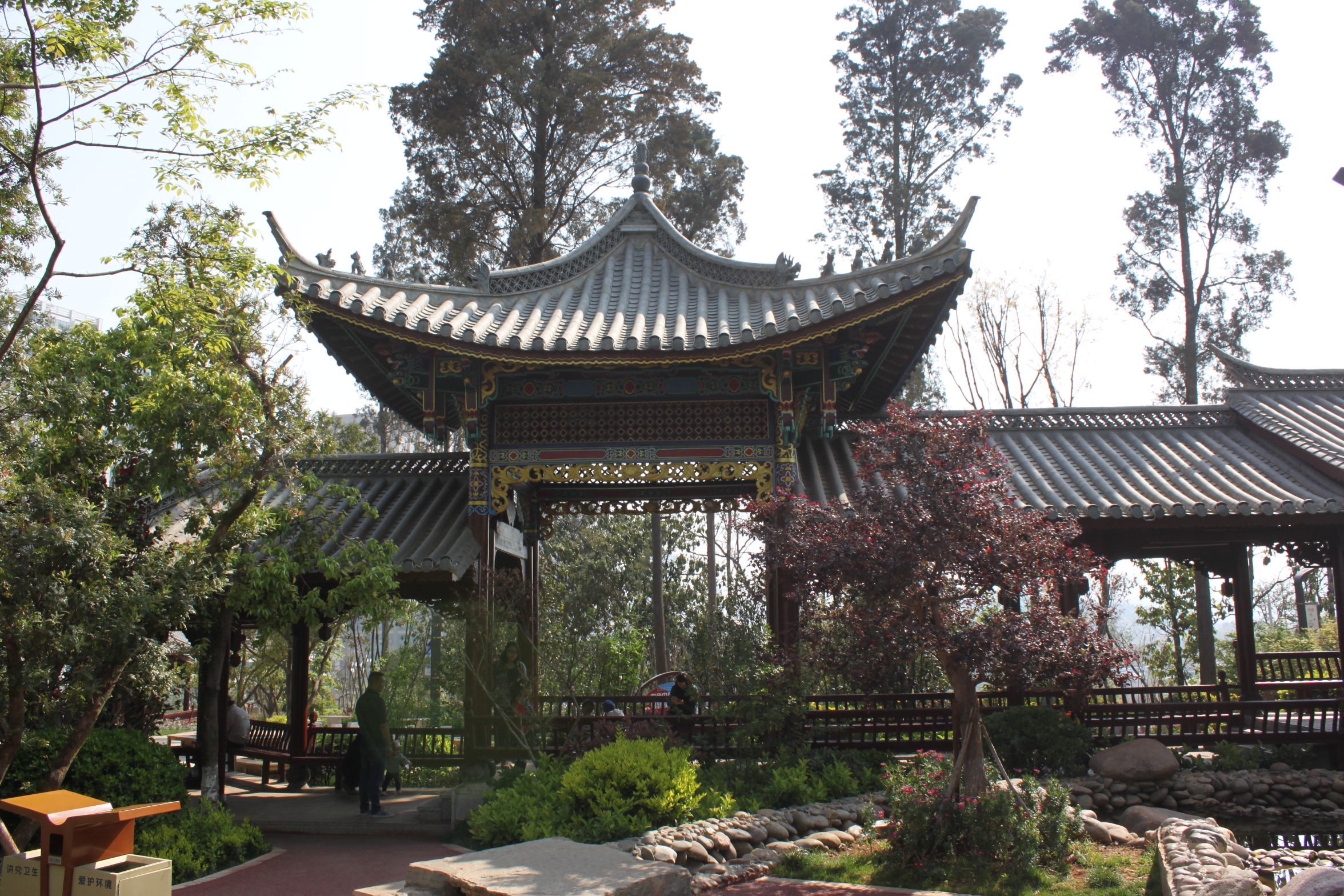安宁市百花公园（楠园）景观提升改造工程