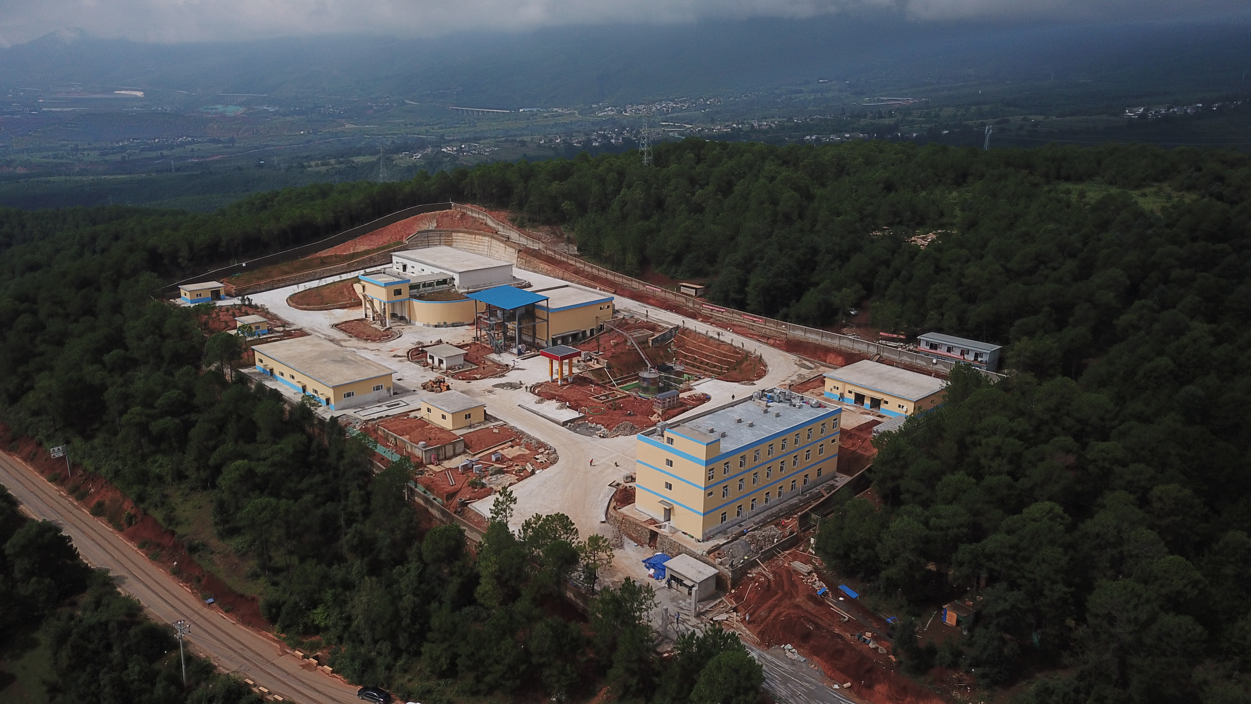云南安化有限责任公司大理分公司（大理州鹤庆县生产点）建设项目8月进度
