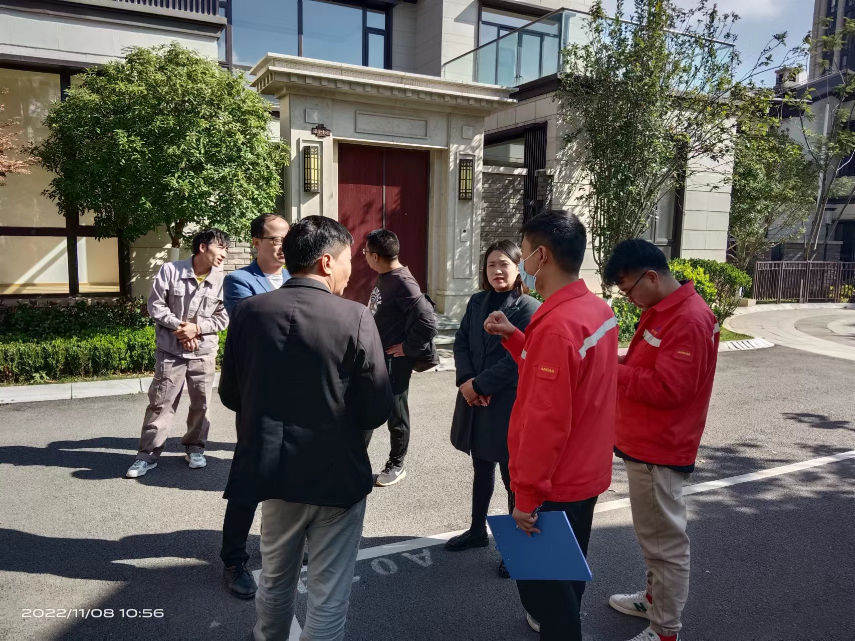 “俊发御龙湾住宅小区”居民用燃气及设施安装工程竣工验收