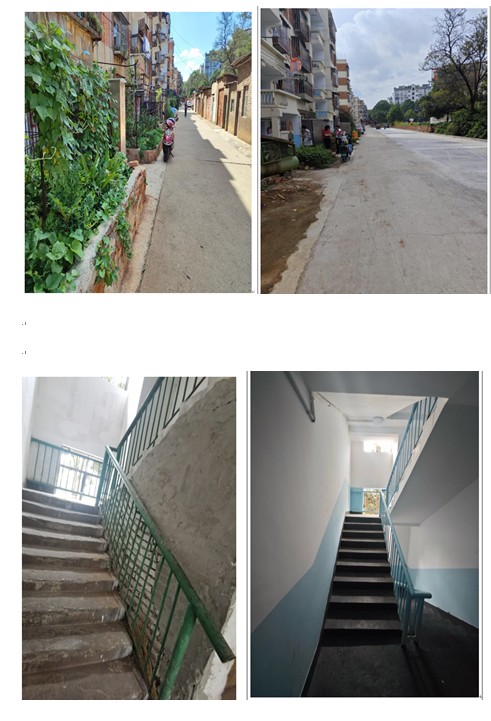 云南省昆明市安宁市昆钢主城区老旧小区提升改造 工程项目改造前后效果对比